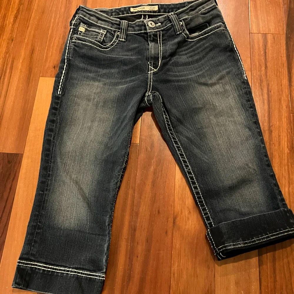 Women’s Big Star Maddie mid rise fit Capris size 29 - Picture 1 of 2